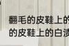 翻毛的皮鞋上的白渍怎么擦干净 翻毛的皮鞋上的白渍如何擦干净