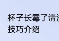 杯子长霉了清洗技巧 杯子长霉了清洗技巧介绍