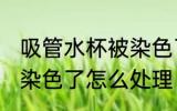 吸管水杯被染色了怎么办 吸管水杯被染色了怎么处理