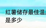 红薯储存最佳温度 红薯储存最佳温度是多少