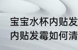 宝宝水杯内贴发霉怎么清洗 宝宝水杯内贴发霉如何清洗