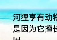 河狸享有动物界的土木建筑师的美誉是因为它擅长修建 河狸土木建筑师原因