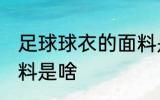 足球球衣的面料是什么 足球球衣的面料是啥