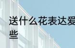 送什么花表达爱情 象征爱情的花有哪些
